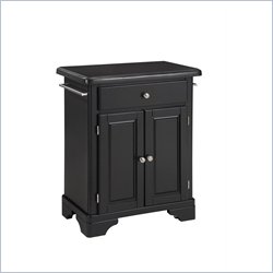 Home Styles Premier Create-a-Cart 28 Inch Black Granite Top Kitchen Cart in Black
