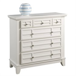 Home Styles Arts and Crafts Chest in White Finish Best Price
