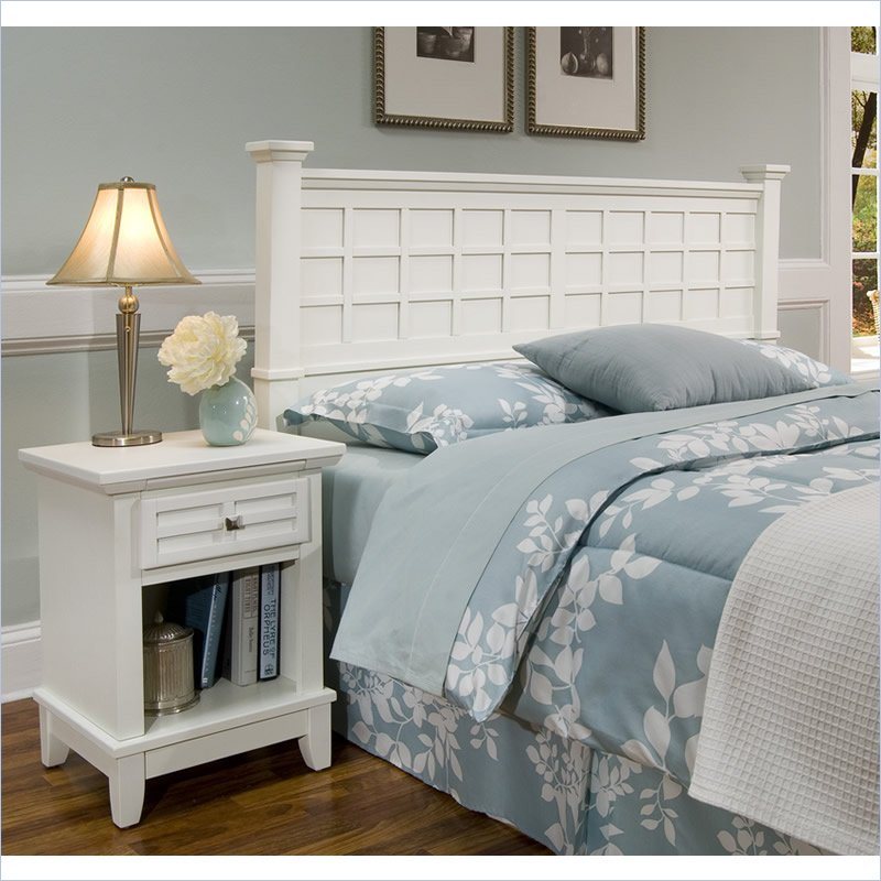 Home Styles Prairie White Bedroom Collection