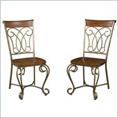 Home Styles St. Ives Dining Chairs in Cinnamon (Set of 2)