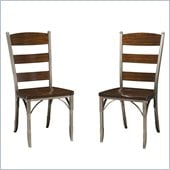 Home Styles Bordbeaux Dining Chairs in Birch (Set of 2)