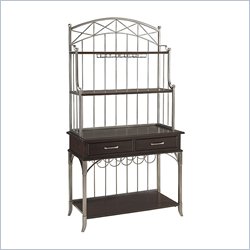 Home Styles Bordbeaux Bakers Rack in Birch