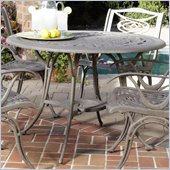 Home Styles Malibu Dining Table in Brown Finish