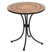 Home Styles Terra Cotta Bistro Table in Terra Cotta