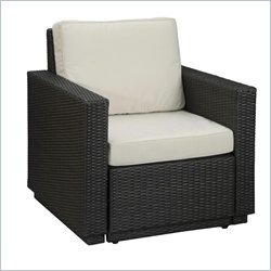 Home Styles Riviera Arm Chair in Stone