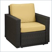 Home Styles Riviera Arm Chair in Harvest