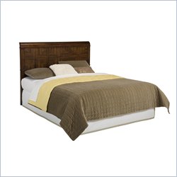 Home Styles Paris Queen Headboard in Mahogany