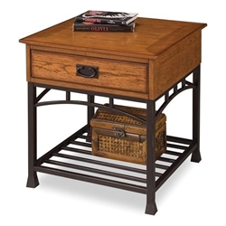 Home Styles Modern Craftsman End Table