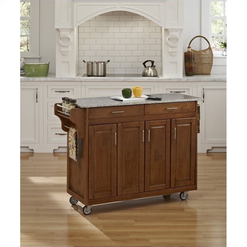 Home Styles Large Create-a-Cart Kitchen Island