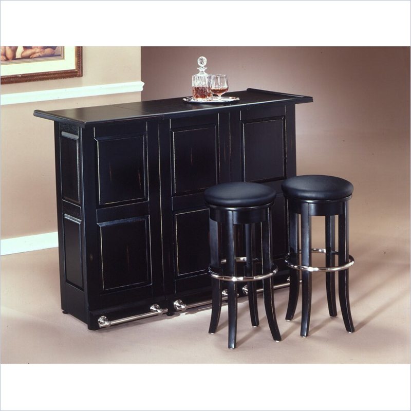 Black Bar Cabinet