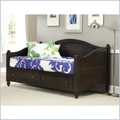 Home Styles Bermuda Wood Daybed with Storage in Espresso Finish