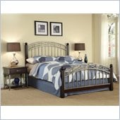 Home Styles Bordeaux Bed and Two Night Stands Set