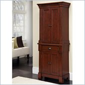 Home Styles Aspen Pantry in Rustic Cherry Finish