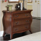 Home Styles The Regency Bombe Chest in Cherry Finish