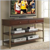 Home Styles St. Ives Media TV Stand in Cinnamon Cherry Finish 