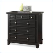 Home Styles Arts and Crafts Chest in Black