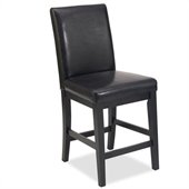 Home Styles Nantucket Bar Stool in Distressed Black