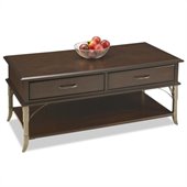 Home Styles Bordeaux Cocktail Table in Espresso Finish 