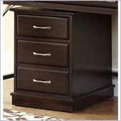 Home Styles Bordeaux Mobile File Cart in Espresso