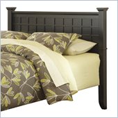 Home Styles Arts and Crafts Queen Headboard in Black