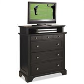 Home Styles Bedford TV Media Chest in Black Finish