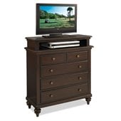 Home Styles Bermuda TV Media Chest in Espresso Finish