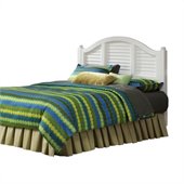 Home Styles Bermuda Queen Headboard in Brushed White Finish