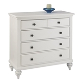 Home Styles Bermuda Chest in Brushed White Finish