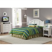 Home Styles Bermuda Bedroom Set in White