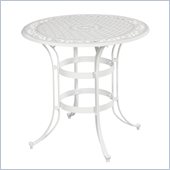 Home Styles Biscayne Bistro Table White Finish