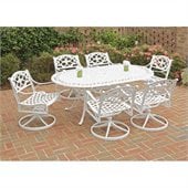 Home Styles Biscayne 7PC 72” Oval Dining Table Set