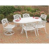 Home Styles Biscayne 7PC 72” Oval Dining Table Set