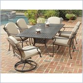 Home Styles Covington 7PC 72 Dining Table Set