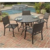 Home Styles Stone Harbor 51 5PC Dining Table Set
