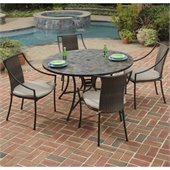 Home Styles Stone Harbor 51 5PC Dining Table Set