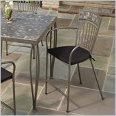 Home Styles Glen Rock Outdoor Bar Stool in Gray
