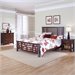 Home Styles Cabin Creek 3 Piece Bedroom Set in Chestnut Finish-King