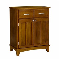 Home Styles Furniture Cottage Oak Wood Buffet Kitchen Island
