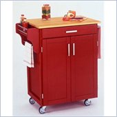 Home Styles Furniture Red Kitchen Cart