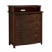 Home Styles Marco Island Media Chest in Refined Cinnamon Finish