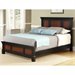 Home Styles Aspen Bed in Rustic Cherry and Black-King