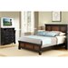 Home Styles Aspen Bed and Media Chest in Black Cherry-Queen