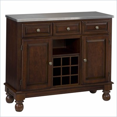 Home Styles Premium Buffet with Stainless Top