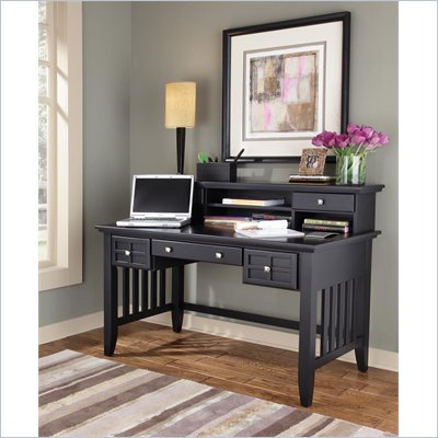 Home Styles Arts & Crafts Executive Desk & Hutch