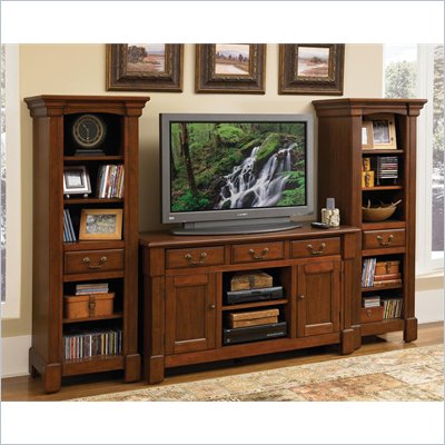 Home Styles Aspen 3 Piece Entertainment Center 