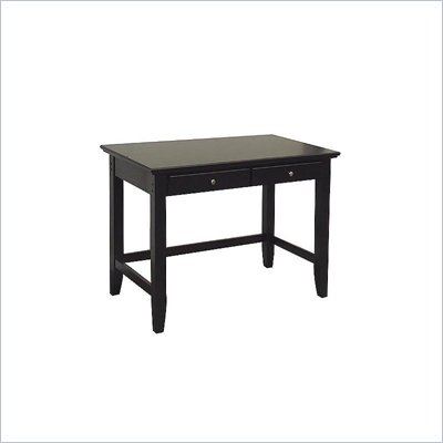 Home Styles Bedford Wood Laptop Writing Desk in Ebony
