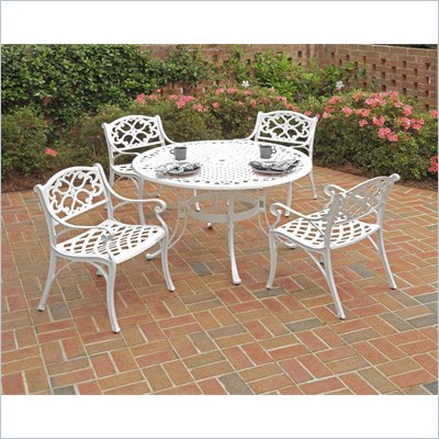 Home Styles Biscayne 5PC 42" Dining Table Set