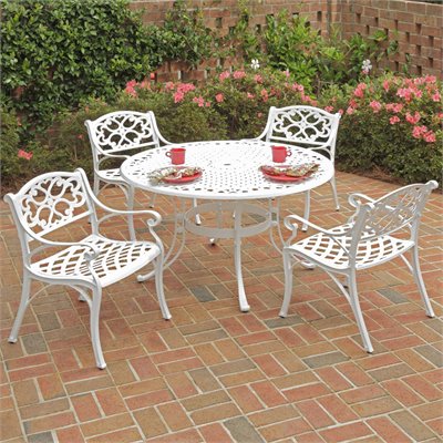 Home Styles Biscayne 5PC 42" Dining Table Set
