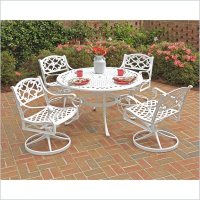 Home Styles Biscayne 5PC 48" Dining Table Set