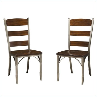 Home Styles Bordbeaux Dining Chairs in Birch (Set of 2)
